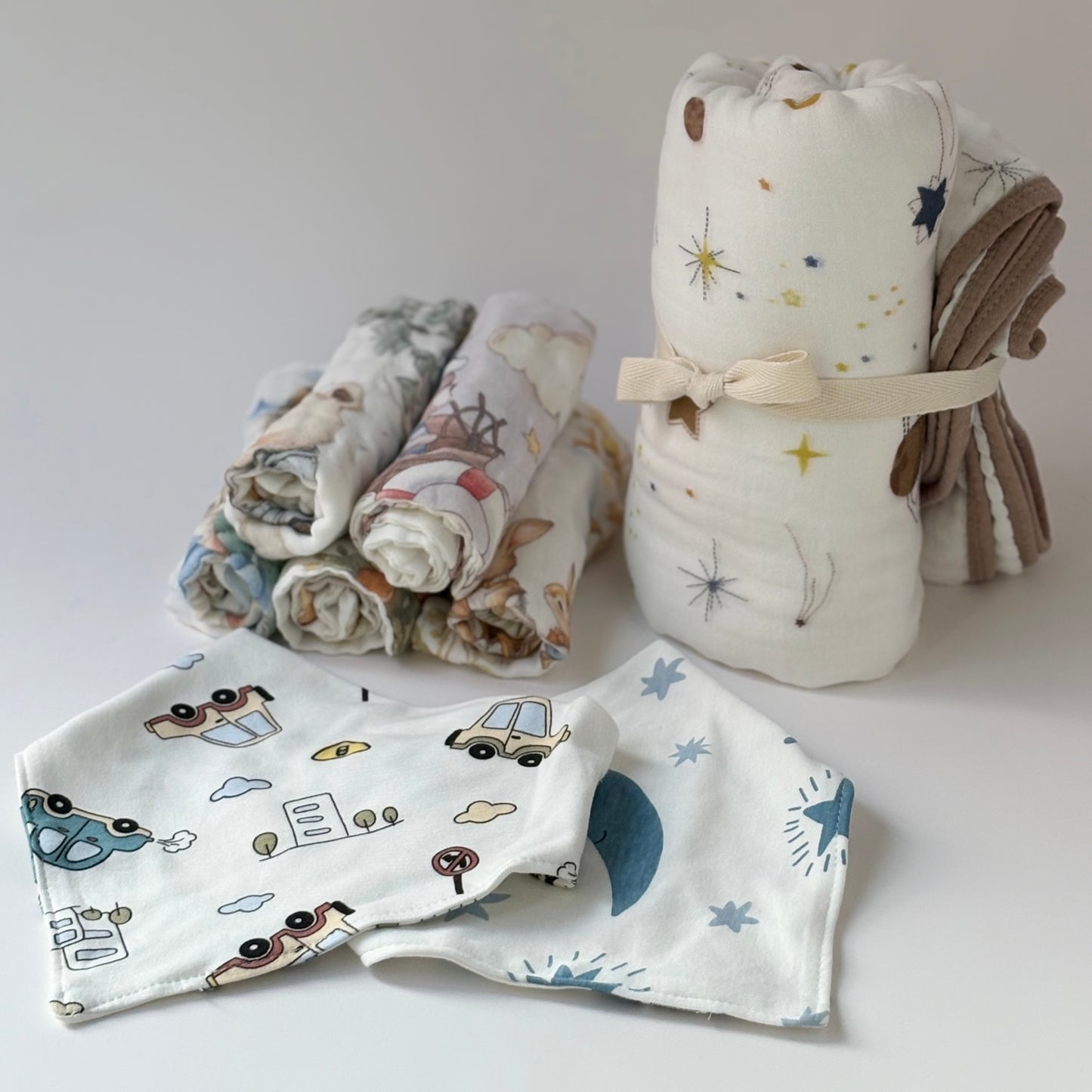 Premium baby essentials gift box